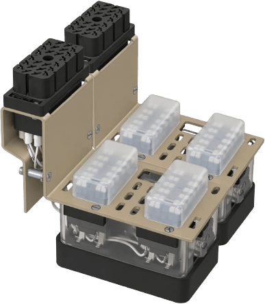 bloc intercalaire 2 modules